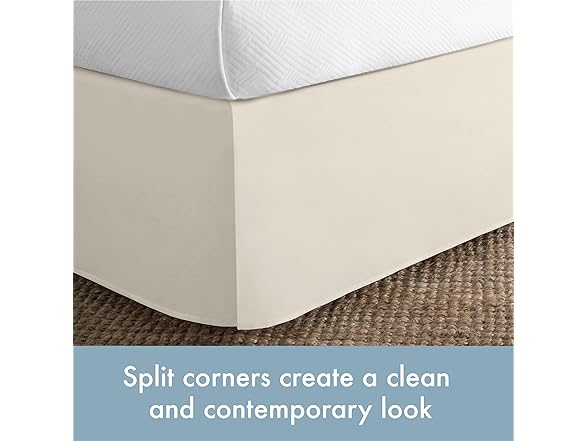 Today’s Home Classic Tailored Bed Skirt Dust Ruffle