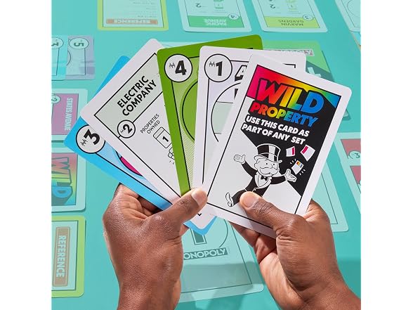 Monopoly Deal Card Game Oversized Giant Fun Adults