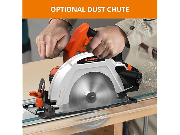 TILSWALL USPRCS01 Cordless Circular Saw Orange