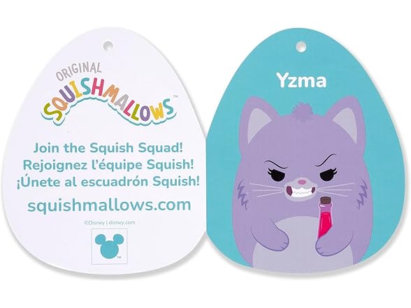 Squishmallows Original 12in Disney Yzma in Cat Form