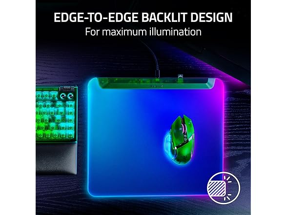 Razer Firefly V2 Pro Illuminated RGB Mouse Mat