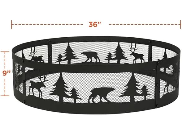 Red Mountain Valley 36 Inch Fire Pit Ring