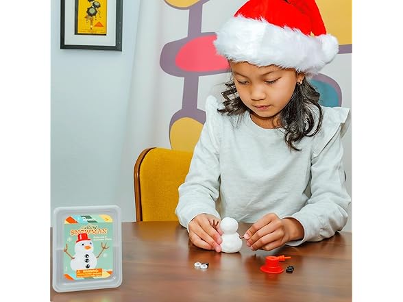 Toysmith Melting Snowman – Reusable Putty Slime Kit