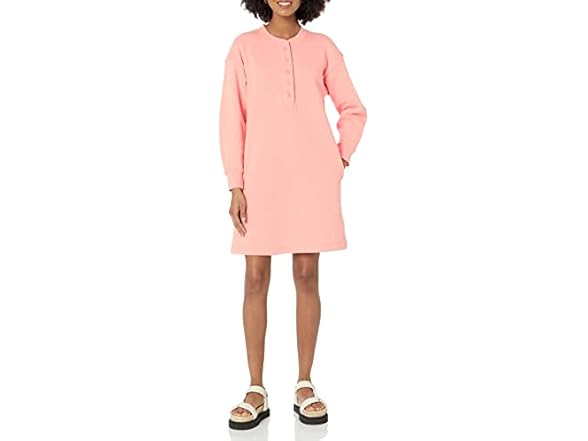 Amazon Essentials Womens Henley Dress