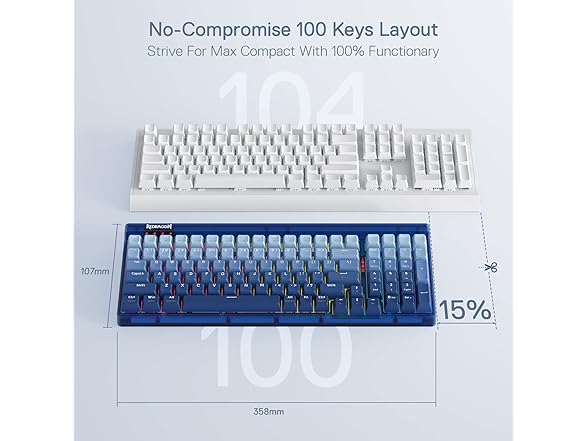 Redragon K656 PRO Wireless RGB Gaming Keyboard