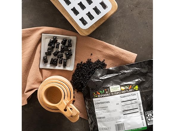 Frontier Organic Elderberries, 16oz