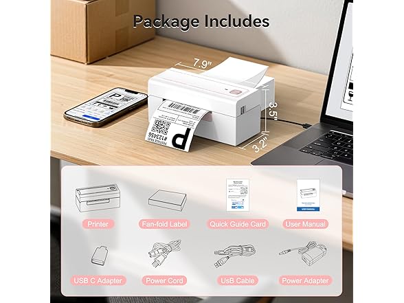 Hoorola Bluetooth Thermal Label Printer