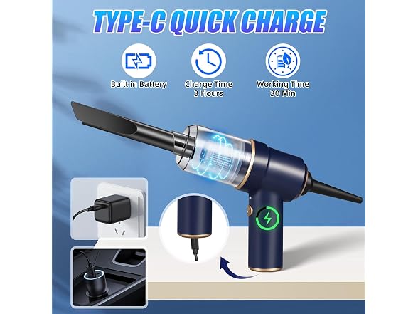 Jahy2Tech Cordless Bug Vacuum Catcher