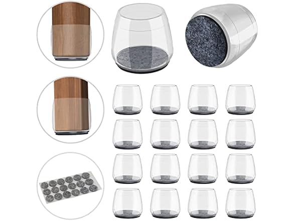 Chair Leg Floor Protection Caps