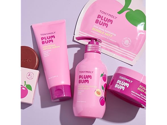 TONYMOLY Plum Bum Peptide Hydrating Body Wash