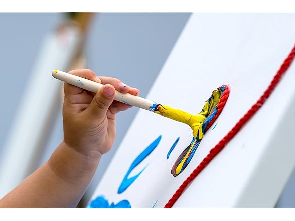 PRiMO Premium Tempera Paint Pot Set, 6-Color Fluorescent