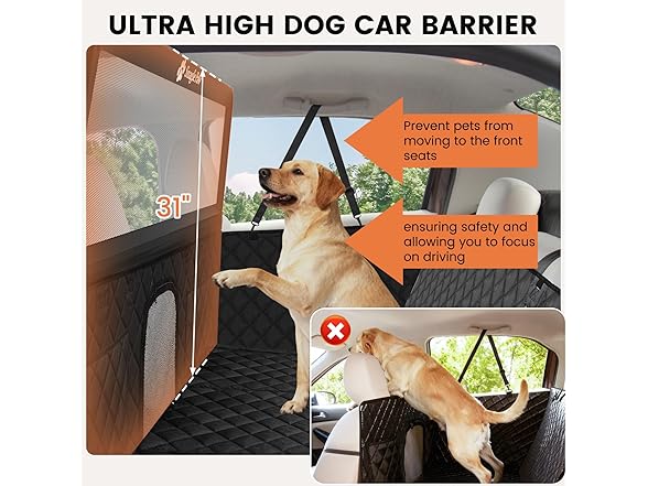 Snagle Paw Dog Car Seat Cover