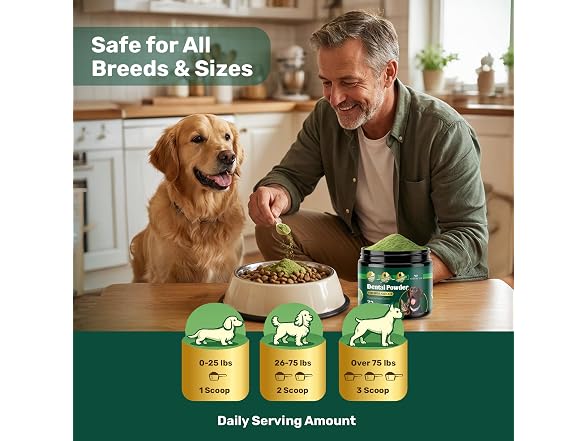 Yabercha Probiotic Dog Dental Powder
