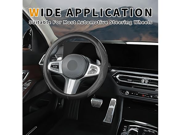 Custom Fit for Ford Steering Wheel Cover