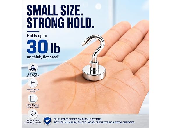 Magnetic Hooks Heavy Duty (Value Packs)