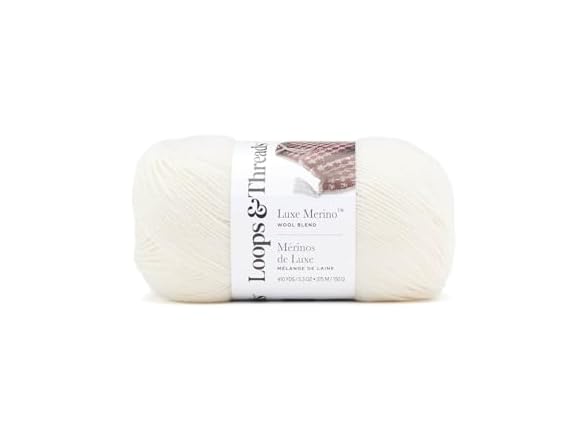 Loops & Threads Luxe Merino Solid Yarn - Yarn