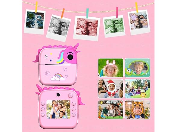 COOPOY  Kids Camera for Girls Boys