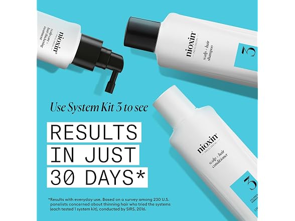 Nioxin System 3 Scalp and Hair Treatment, 6.76 oz
