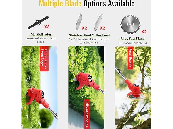 Lushlite Cordless Weed Wacker