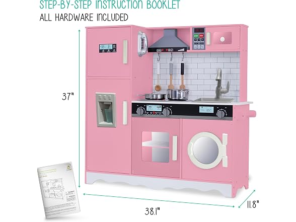 Kitchen Washer Set Pink