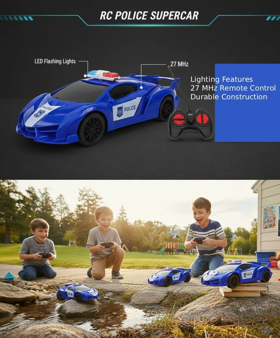 4-Direction RC Toy Car - Gallery 15