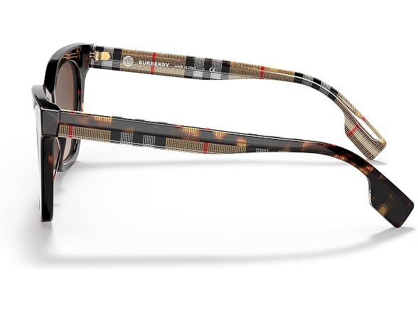 BURBERRY Havana Square Sunglasses