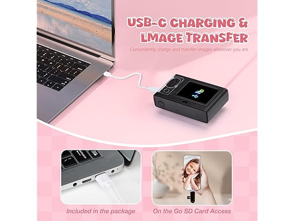 MQOUNY Digital Camera, FHD 1080P w/ 32GB Card