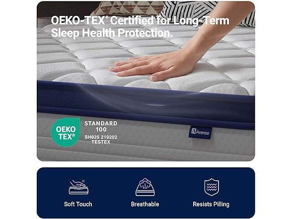 Avenco 14 Inch Queen Mattress