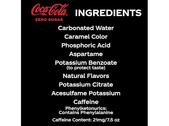 6PK Coke Zero Sugar Mini-Can 7.5 fl oz