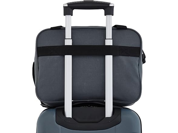 Travelers Club Midtown Hardside 4-Piece Luggage Travel Set, Slate