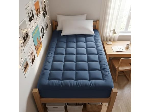 EASELAND Twin XL Mattress Pad Pillow Topper
