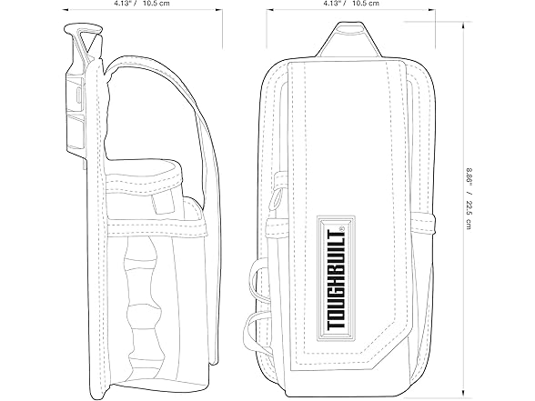 ToughBuilt TB-CT-34-B Meter/Tester Pouch
