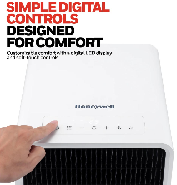 Honeywell HX2CESAWG8 8,000BTU Portable AC w/Fan+DH - Gallery 8