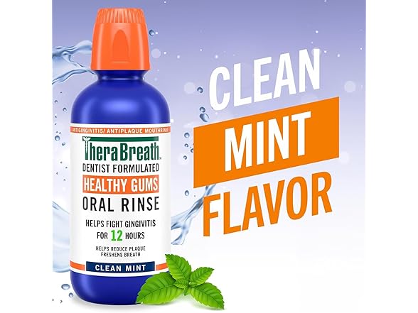 Therabreath Healthy Gums Mint Rinse 16oz