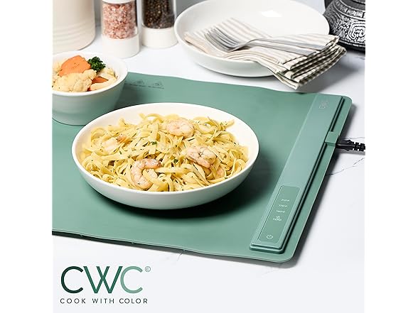 COOK WITH COLOR Food Warming Mat
