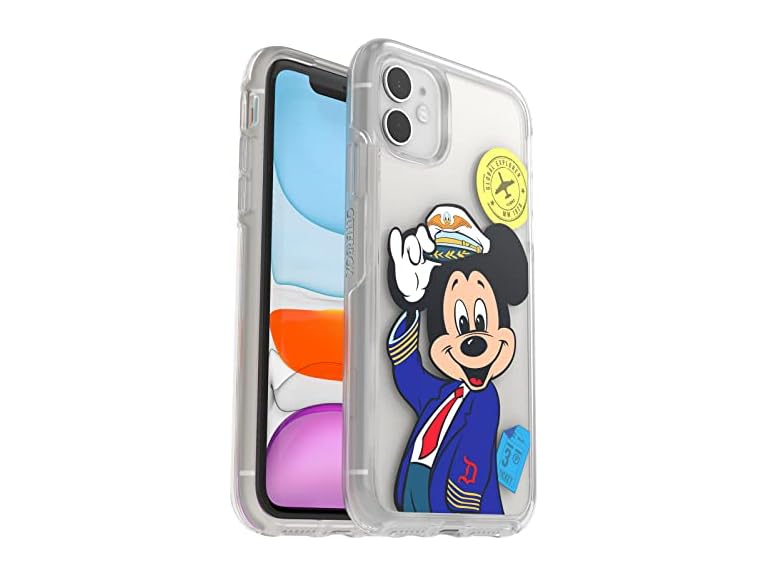 OtterBox Disney Mickey Mouse One : Walt’s Plane - Pilot Mickey Mouse Symmetry Series for iPhone 11
