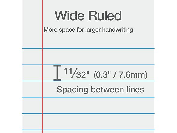 Oxford Oxford Wide Ruled Notebook Paper