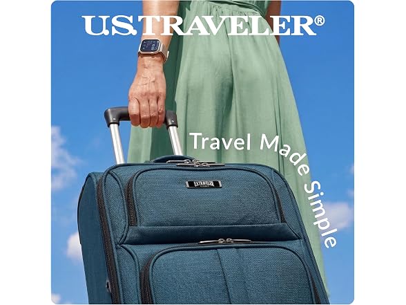 U.S. Traveler 14-Inch Rio Lightweight Softside Carry-On