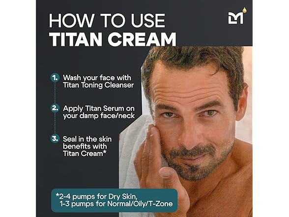 Titan Anti-Aging Mens Face Cream