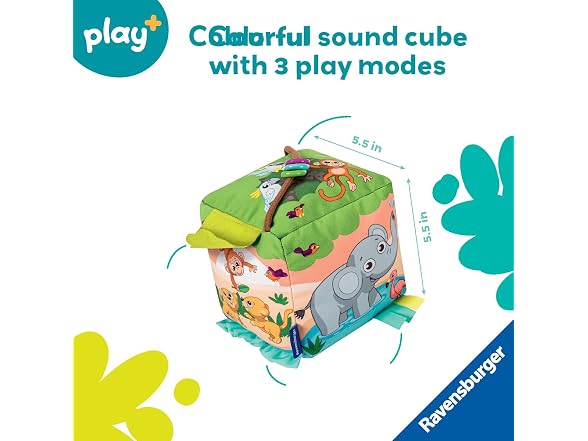 Ravensburger Play+ Roll & Play Sound Cube