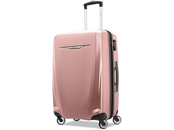 Samsonite Winfield 3 DLX Hardside Luggage 25-Inch, Rose