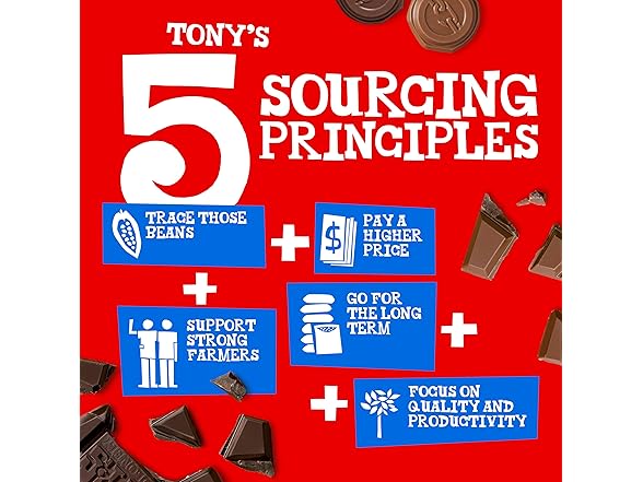 Tonys Chocolonely Milk Choc Bundle 6 Bar