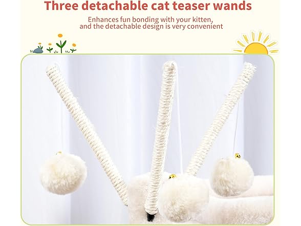 Hey-brother Cat Tree Tower, Scratching Posts