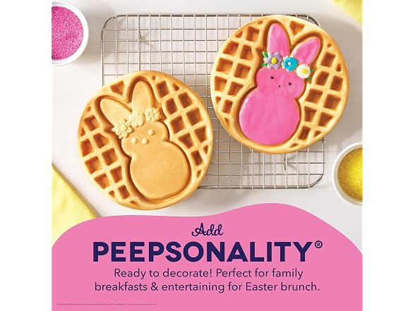 PEEPS® x Dash Waffle Maker - Bunny Waffle Maker