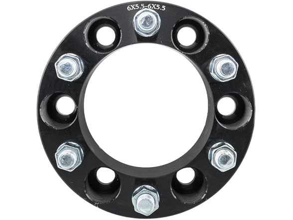 TRIBLE SIX Wheel Spacers 6x5.5 to 6x5.5 2pcs 6 1