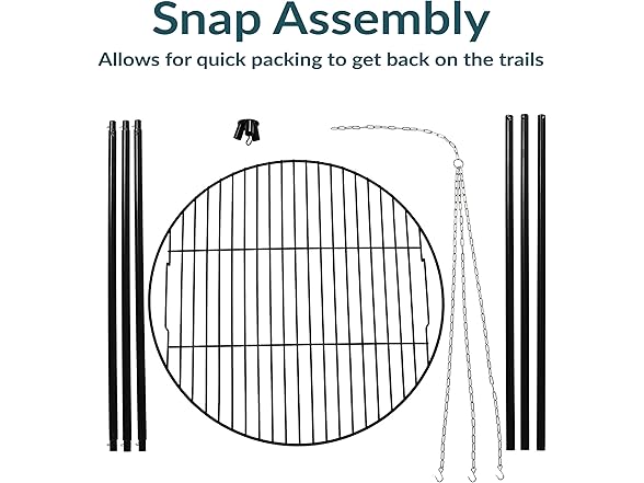 Sunnydaze Outdoor Fire Pit Tripod