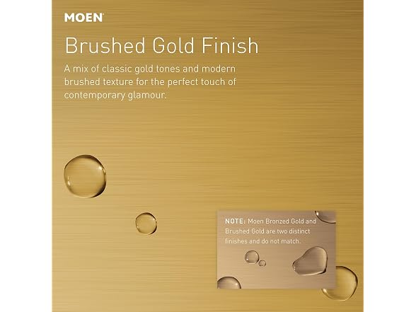 Moen Flara Brushed Gold Two Handle 8 in Faucet Trim Kit