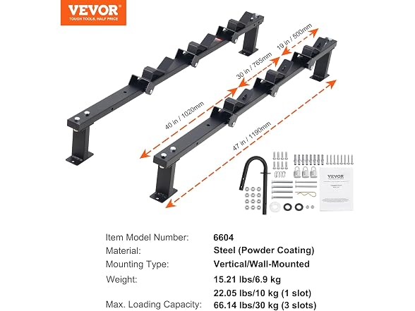 Trimmer Rack, 3 Place Weeder Trimmer Rack, Trim