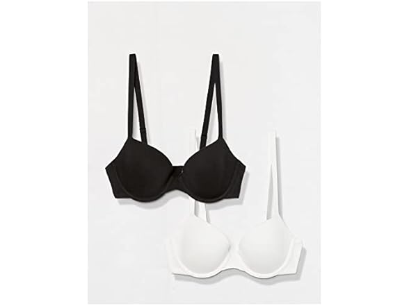 Amazon Essentials Demi Cup Cotton Bras