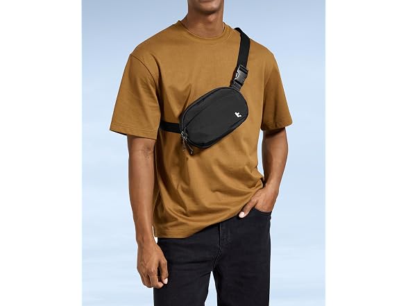 tomtoc 1.5L RFID Belt Bag & Sling Bag